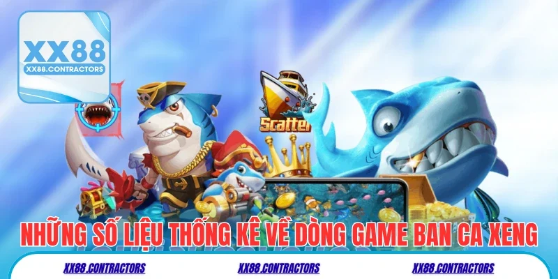 Những số liệu thống kê về dòng game ban ca xeng